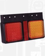 LED Autolamps 125BARMR Stop/Tail/Indicator/Reflector Double Combination Lamp - RHS (Bulk Boxed)