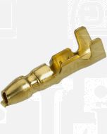 Narva 56205 Bullet Male Terminal Non-insulated Brass 4mm dia (Pack of 100)