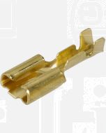 Narva 56223 Blade Female Terminal Non-insulated Brass with Locking Tab 4.8 x 0.8mm dia (Pack of 100)