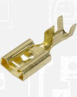 Narva 56225 Blade Female Terminal Non-insulated Brass with Locking Tab 9.5 x 1.2mm dia (Pack of 100)