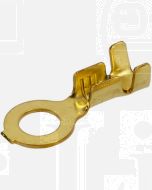 Narva 56232 Ring Terminal Non-insulated Brass (Open End) 4.3mm dia (Pack of 100)
