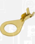 Narva 56240 Ring Terminal Non-insulated Brass (Open End) 8.4mm dia (Pack of 100)
