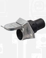 Narva 82094 7 Pin Heavy-Duty Round Metal Trailer Socket with Rubber Boot