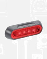 Narva 90832BL 10-30 Volt L.E.D Rear End Outline Marker Lamp (Red) with Grey Deflector Base and 0.5m Cable (Blister Pack)