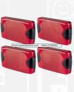 Hella 2330BULK DuraLed Red Stop / Rear Position Lamp Pack of 4