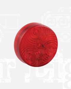 LED Autolamps Round Marker Lamps - Red (94mm Diam x 19mm high)