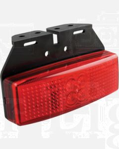 LED Autolamps 1491RM Rear End Outline Marker Lamp with Bracket