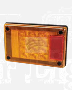 Hella Jumbo Series LED Rear Direction Indicator Lamp 12/24 Volt Horizontal or Veritcal