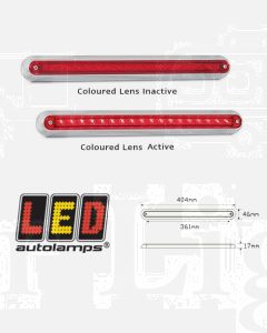LED Autolamps 380CR12 Single Surface Mount Stop Tail Lamp (Blister)