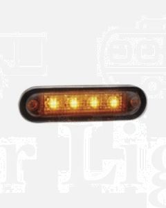 Narva 90820 10-30 Volt L.E.D Front End Outline Marker Lamp (Amber) with 0.5m Cable