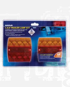 Narva 93430BL2 12 Volt L.E.D Slimline submersible Trailer Lamps with 0.5m Cable (Blister Pack of 2)