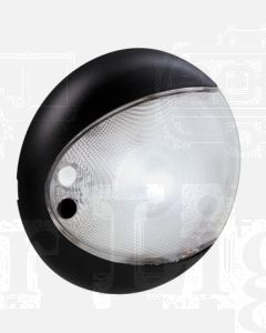Hella 2JA959950551 EuroLED Touch Interior Lamp - White, Black Cover