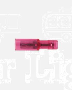 Hella PC Fully Insulated Female Bullet Terminals - Red, 4.0mm (Pa