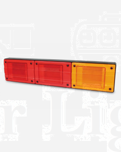 Hella 2427-H Designline LED Triple Module Stop/Rear Position/Rear Direction Indicator Lamp - Horizontal Mount