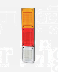 Hella 2428-V Designline LED Triple Module Stop/Rear Position/Rear Direction Indicator/Reversing Lamp - Vertical Mount