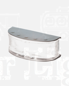 Hella LED Front End Outline Marker Lamp White 12/24V Polished Hsng