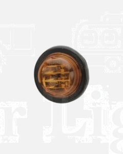 Narva 12 Volt L.E.D Side Direction Indicator or External Cabin Lamp (Amber) with Vinyl Grommet (93044)