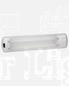 Narva 87430BL 12V 8W Twin Fluorescent Interior Lamp with Off / On Switch (Blister Pack)