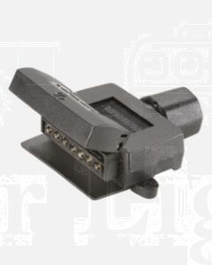 Narva 82043BL 7 Pin Flat ‘Quickfit’ Trailer Socket with Reed Switch for use with Normally Closed Circuits - Blister Pack