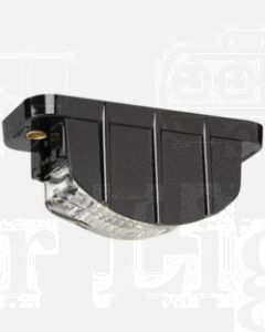 Narva 91680 9-33 Volt 3 L.E.D Licence Plate Lamp in Low Profile Black Housing and 0.5m Cable