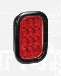Narva 94534 9-33 Volt L.E.D Rear Stop / Tail Lamp Kit (Red) with Vinyl Grommet, Plug & Leads - Blister Pack