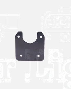 Narva 82305BL Flat Bracket for Small Round Plastic Sockets