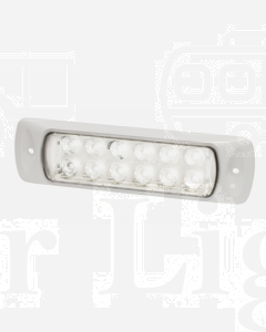 Hella 2LT980747011 Sea Hawk LED Floodlights - Recess Mount (Spot Light, White Housing)