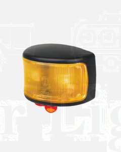 Hella LED Supplementary Side Marker Lamp Amber 12/4V CAB Marker Black