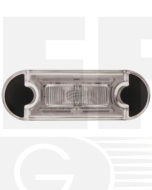 Hella LED Side Marker Lamp Amber/Red 12/24V Flush Mount 500mm Cable