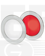 Hella 2JA958340101 EuroLED 95 Gen 2 Round Down Light Dual Colour Recess Mount w/ Spring Clip - White/Red
