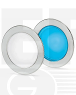 Hella 2JA958340111 EuroLED 95 Gen 2 Round Down Light Dual Colour Recess Mount w/ Spring Clip - White/Blue