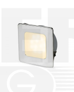 Hella 2JA958340521 EuroLED 95 Gen 2 Square Down Light  Recess Mount with Spring Clip - Warm White