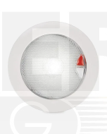 Hella 2JA980630001 EuroLED Touch 150 Down Lights White Plastic Rim - White/Red Light