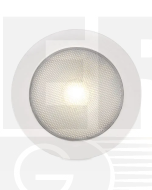 Hella  2JA980631601 EuroLED 150 Down Lights White Plastic Rim - Warm White Light