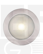  Hella 2JA980631611 EuroLED 150 Down Lights Polished Stainless Steel Rim - Warm White Light