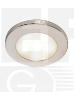 Hella 2JA980940011 EuroLED 95 Down Lights - Recess Mount Polished Stainless Steel Rim -  White Light