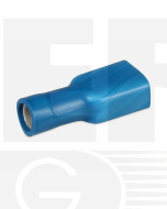 Hella 8505 Push-On Female Insulated Crimp Terminals - Blue (Box of 100)
