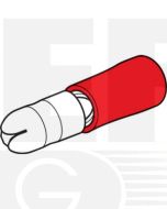Hella PC Insulated Male Bullet Terminals - Red, 4.0mm (Pack of 100) (8525)