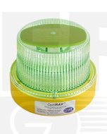 Hella Mining HM360GDIR OptiRAY LED Warning Beacon - Direct Mount, Green