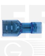 Hella PC Fully Insulated Female Blade Terminals - Blue (Pack of 100) (8507) 