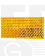 Hella Retro Reflector - Amber (70x32mm) (2919) 