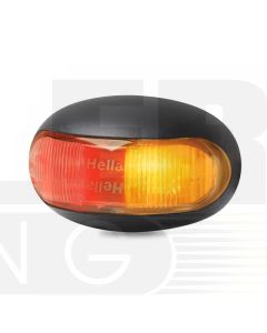 Hella 2053GMDOEBULK DuraLED Side Marker Lamp - Grilamid (Pack of 4)