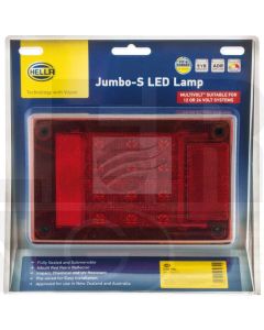 Hella Jumbor LED Stop/ Rear POS Lamp 12/24V Horizontal or Vertical Mount
