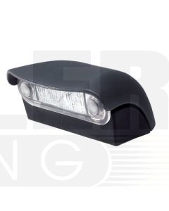 Hella 2559-1DT 10-33V LED Licence Plate Lamp with Deutsch DT Connector