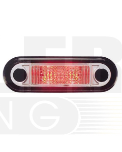 Hella LED Rear Position / Outline Lamp - Red Illuminated (2308)