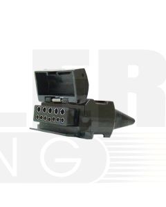 Britax B48 12 Pin Flat Plastic Trailer Socket