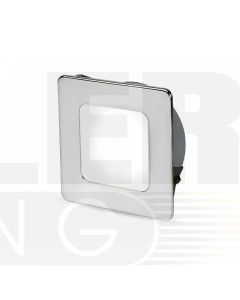 Hella 2JA958340511 EuroLED 95 Gen 2 Square Down Light Recess Mount with Spring Clip - White Light