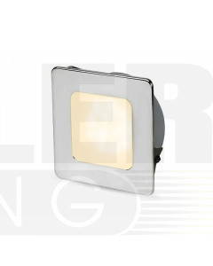 Hella 2JA958340521 EuroLED 95 Gen 2 Square Down Light  Recess Mount with Spring Clip - Warm White
