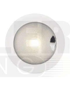 Hella 2JA980630601 EuroLED Touch 150 Down Lights White Plastic Rim - Warm White Light