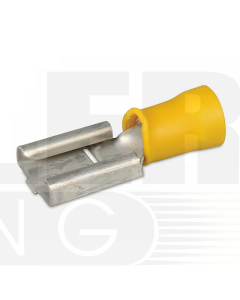 Hella 8503 Push-On Female Terminals - Yellow (Pack of 50)